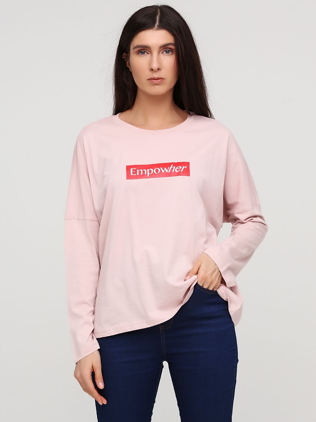 

Лонгслив Monki KK6829828 M Пудра