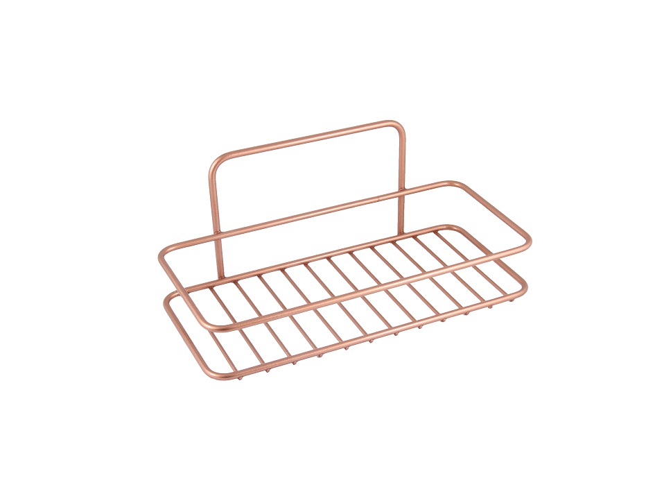 

Полка REFLEX COPPER METALTEX 26x13x11 см цвет медный покрытие Polytherm (403509)