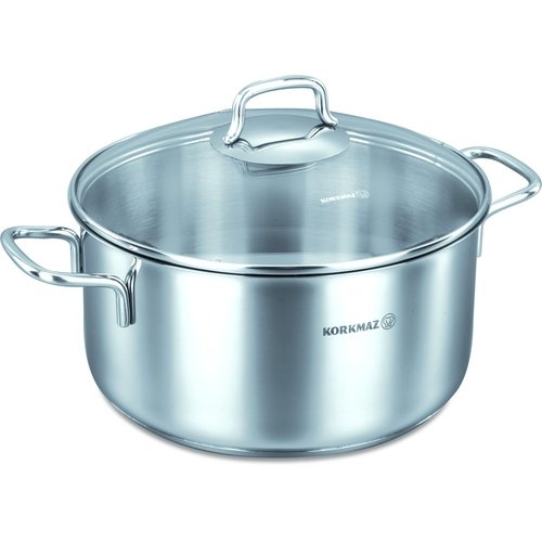 

Кастрюля Korkmaz с крышкой PERLA 14*7 см 1,0 л