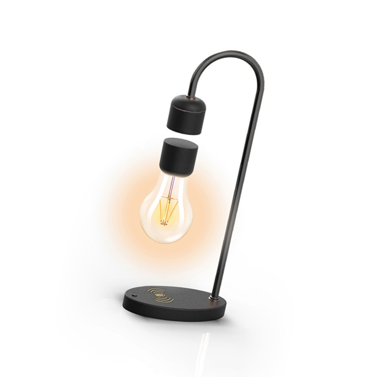 

Антигравитационный настольный светильник iOX левитирующий декоративная лампа Хай-тек 7-13-XX Черный