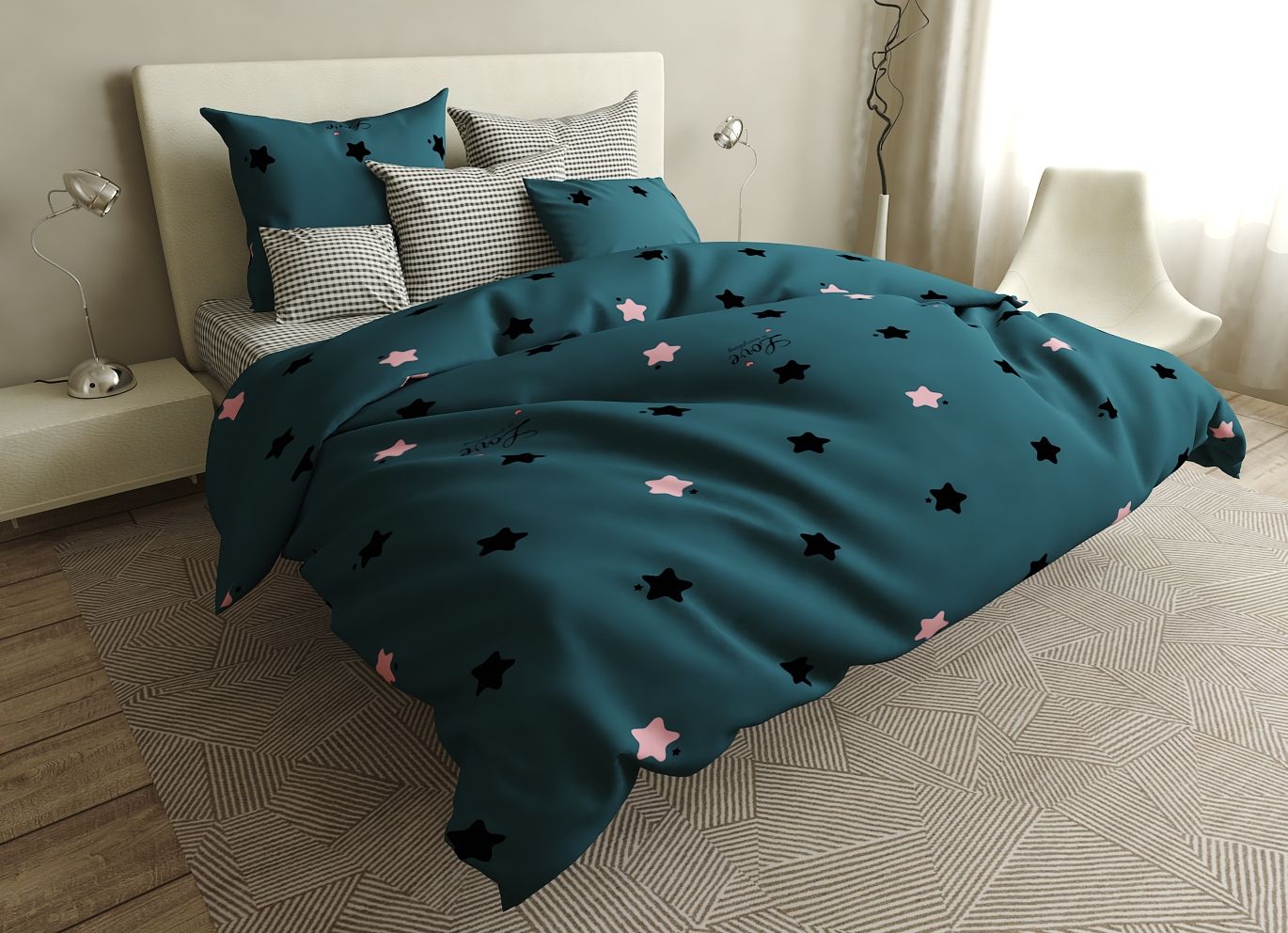 

Пододеяльник MirSon Бязь 17-0325 Poplar 110x140