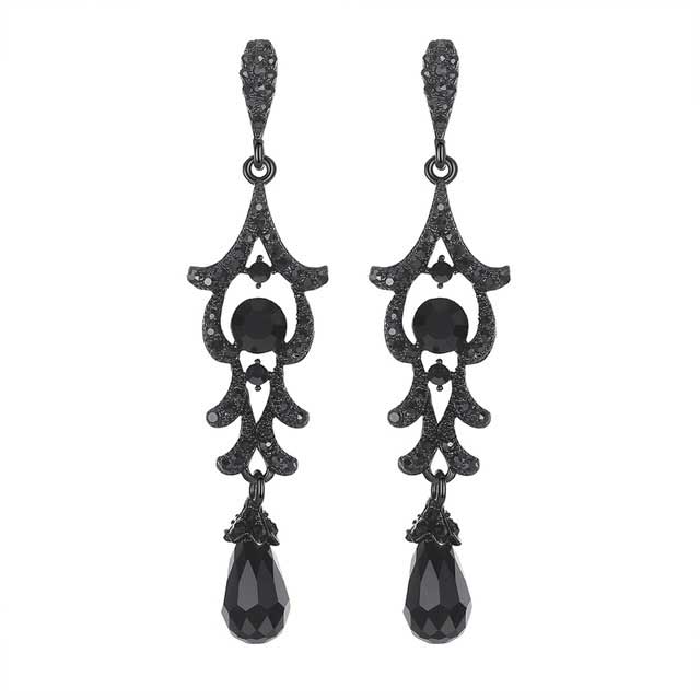 

Серьги Мраморный блеск DiaDemaGrand Черный (1117176-19)