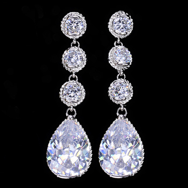 

Серьги Ослепительные DiaDemaGrand Серебряный с белым камнем (0912250-15-2)