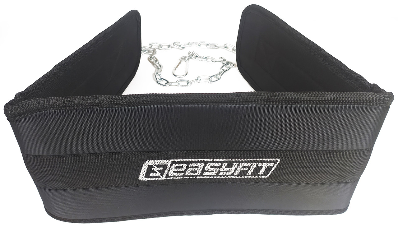 

Пояс для отягощений EasyFit 80 см до 150 кг черный