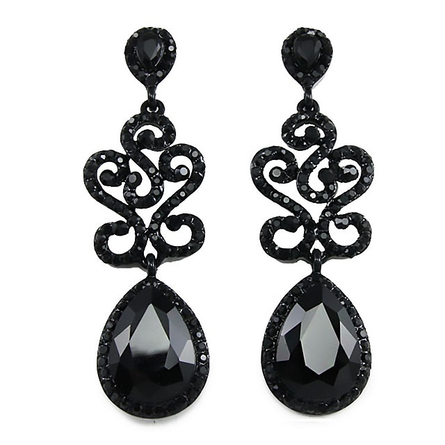 

Свадебные серьги Очарование DiaDemaGrand Черный (041639-19)