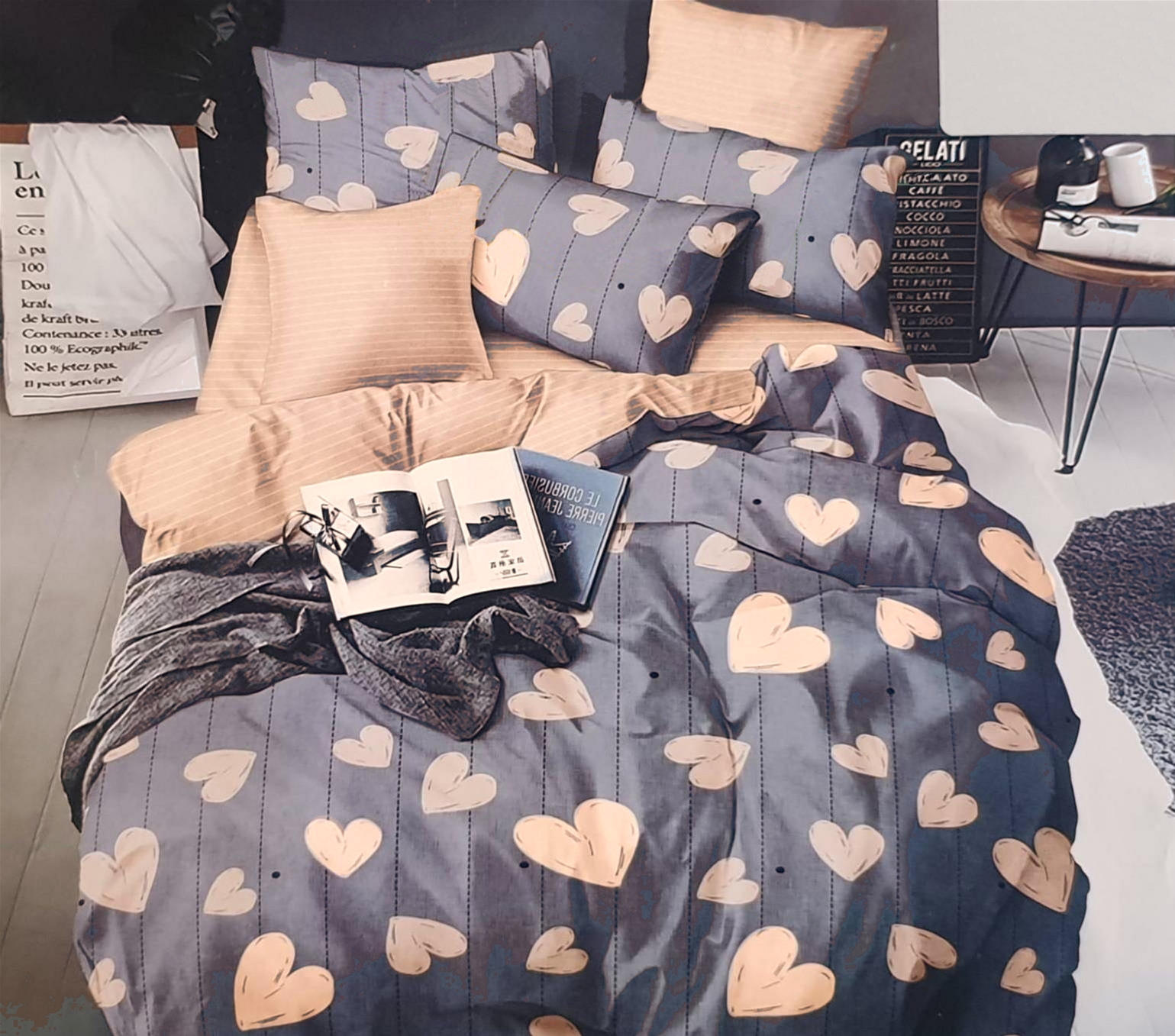 

Простынь MirSon Бязь Premium 17-0184 Bessi 150х220 см