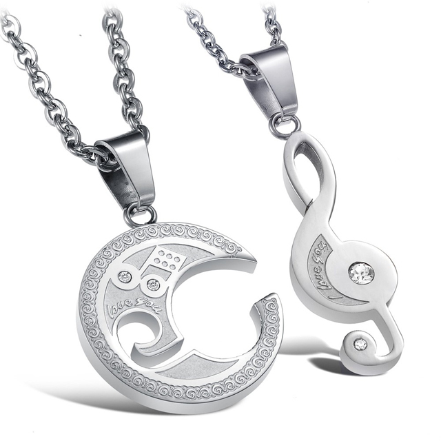 

Двойные кулоны Нота сердца DiaDemaGrand Серебряный (kpkt114508-15)