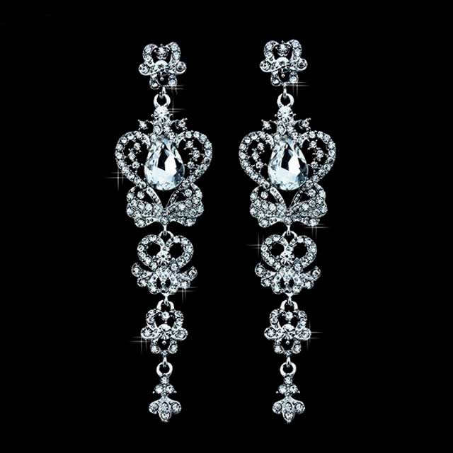 

Свадебные серьги Тренд DiaDemaGrand Серебряный с белым камнем (05159913-15-2)