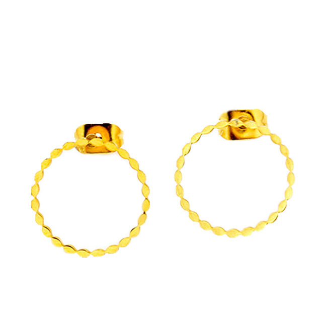 

Серьги-гвоздики Арт-деко DiaDemaGrand Золотой (071860-8)