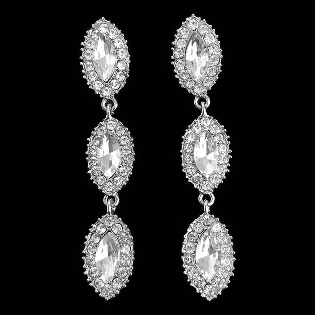 

Женские серьги Каменная Нимфа DiaDemaGrand Серебряный с белым камнем (0418185-15-2)