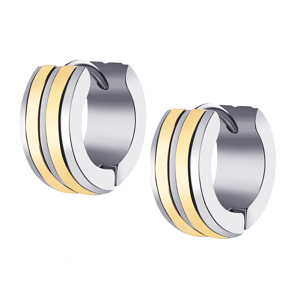 

Стильные серьги Глянец DiaDemaGrand Серебряный с золотым (091795-15-8)
