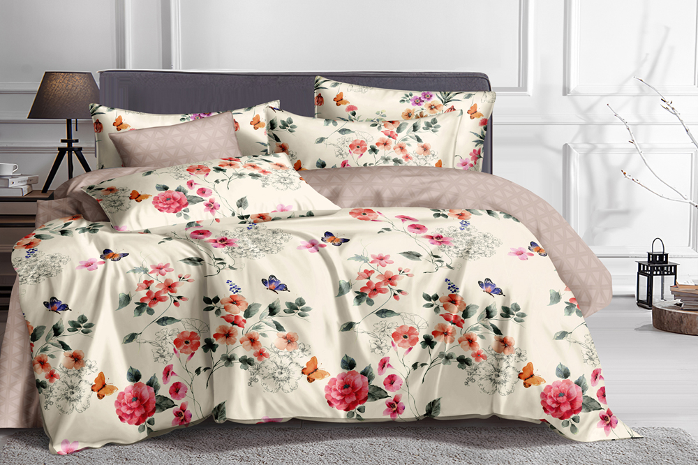 

Простынь MirSon Сатин Premium 22-1138 Marcela 200x220 см