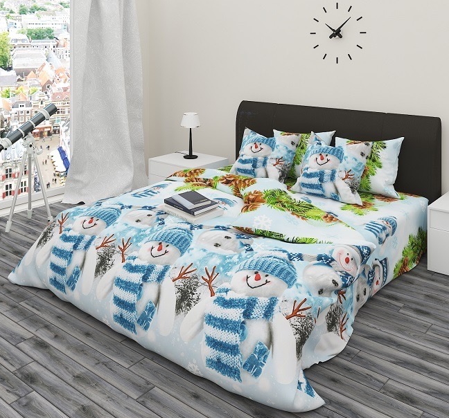 

Простынь MirSon Сатин Premium 22-1163 Ozeynn 150x220 см