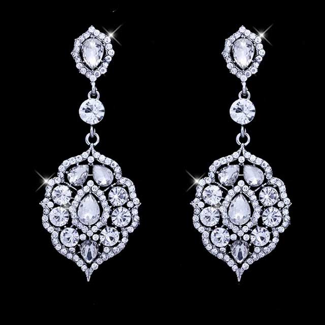 

Свадебные серьги Магия блеска DiaDemaGrand Серебряный с белым камнем (041631-15-2)