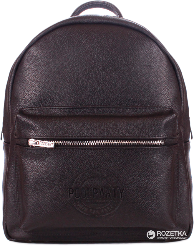 

Женская сумка-рюкзак кожаная Poolparty xs-bckpck-leather-black Черная