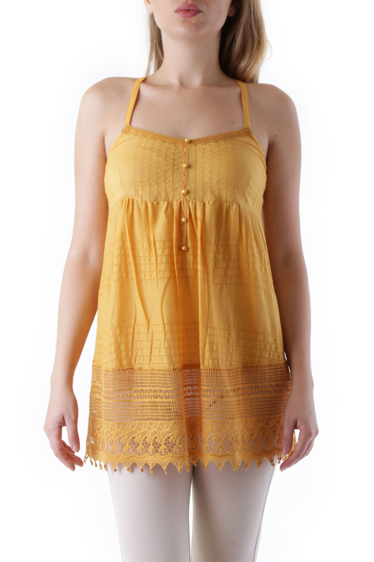 

Топ Cristina Gavioli Yellow 44 желтый (4250)