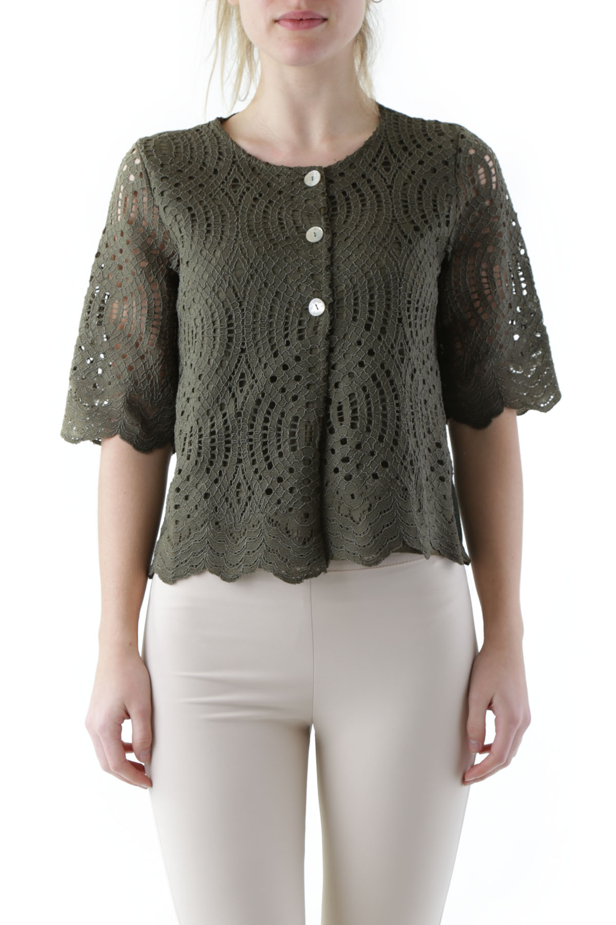 

Кардиган Olivia Hops Green S зеленый