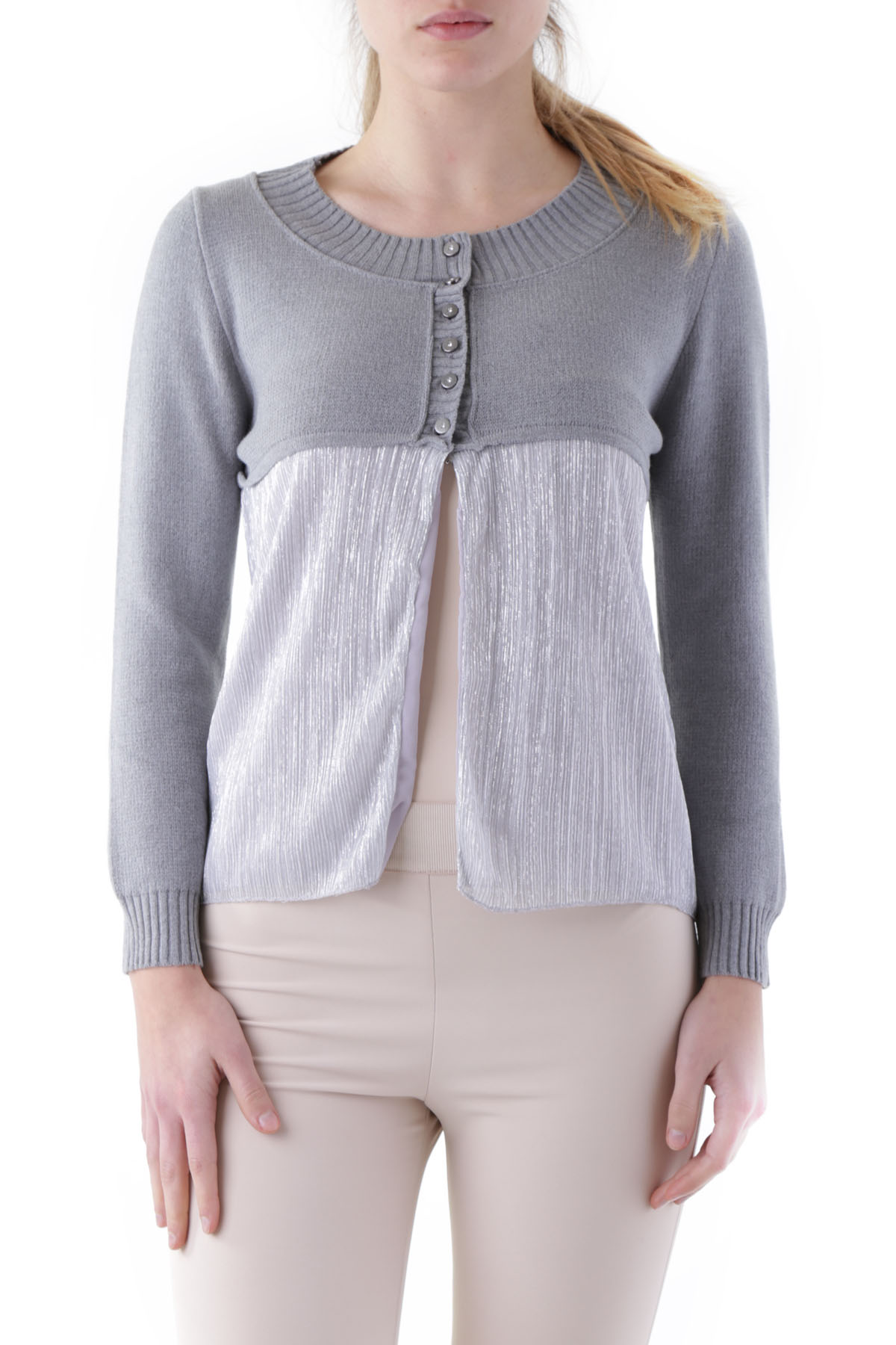 

Кардиган Cristina Gavioli Gray L серый