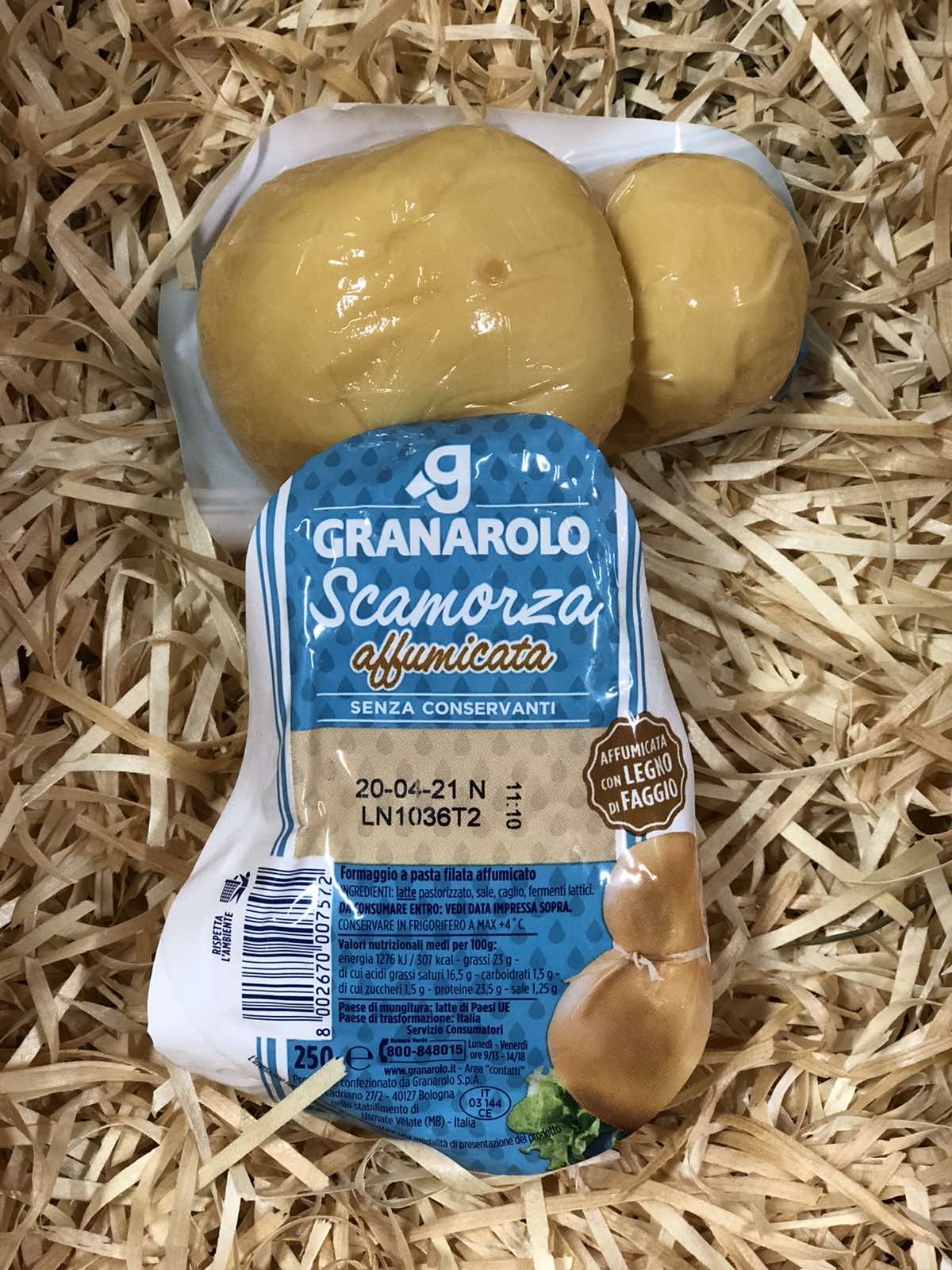 Сыр Scamorza affumicata Granarolo 250г