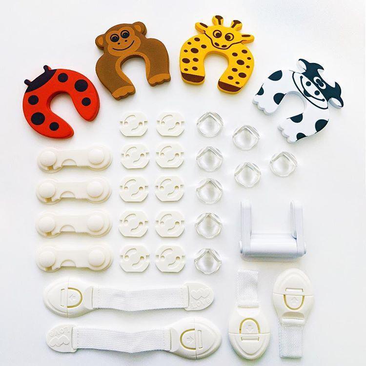 

Набор для детской безопасности Baby Toys 31 шт Мебель Розетки Двери