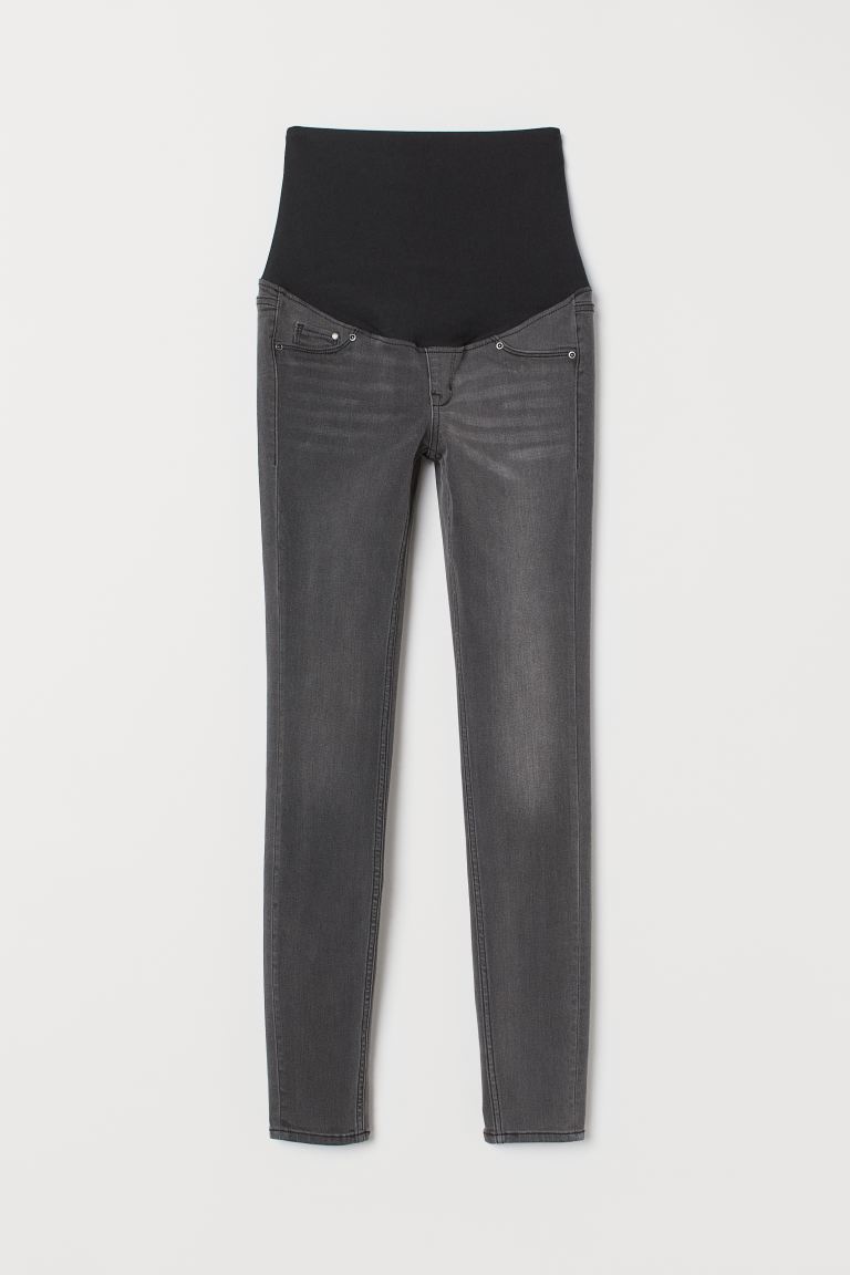 

МАМА Джинсы Super Skinny H&M  Серый, МАМА Джинсы Super Skinny H&M 38 Серый