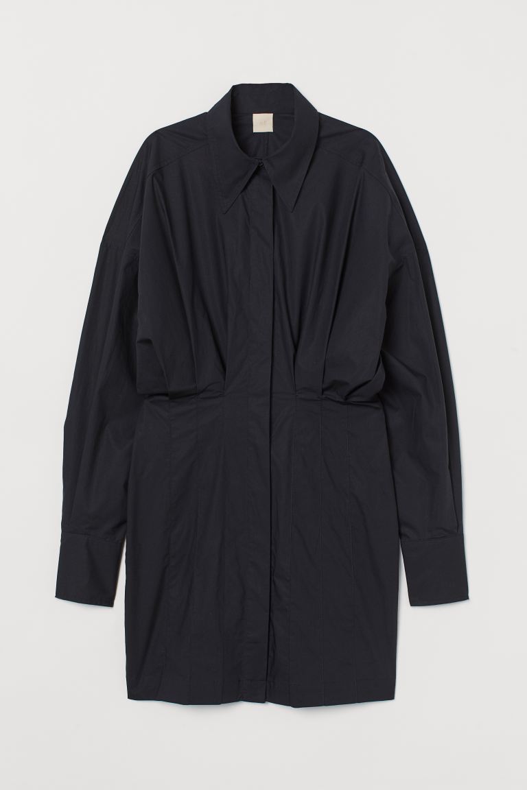 

Платье-рубашка H&  Черный, Платье-рубашка H&M M Черный