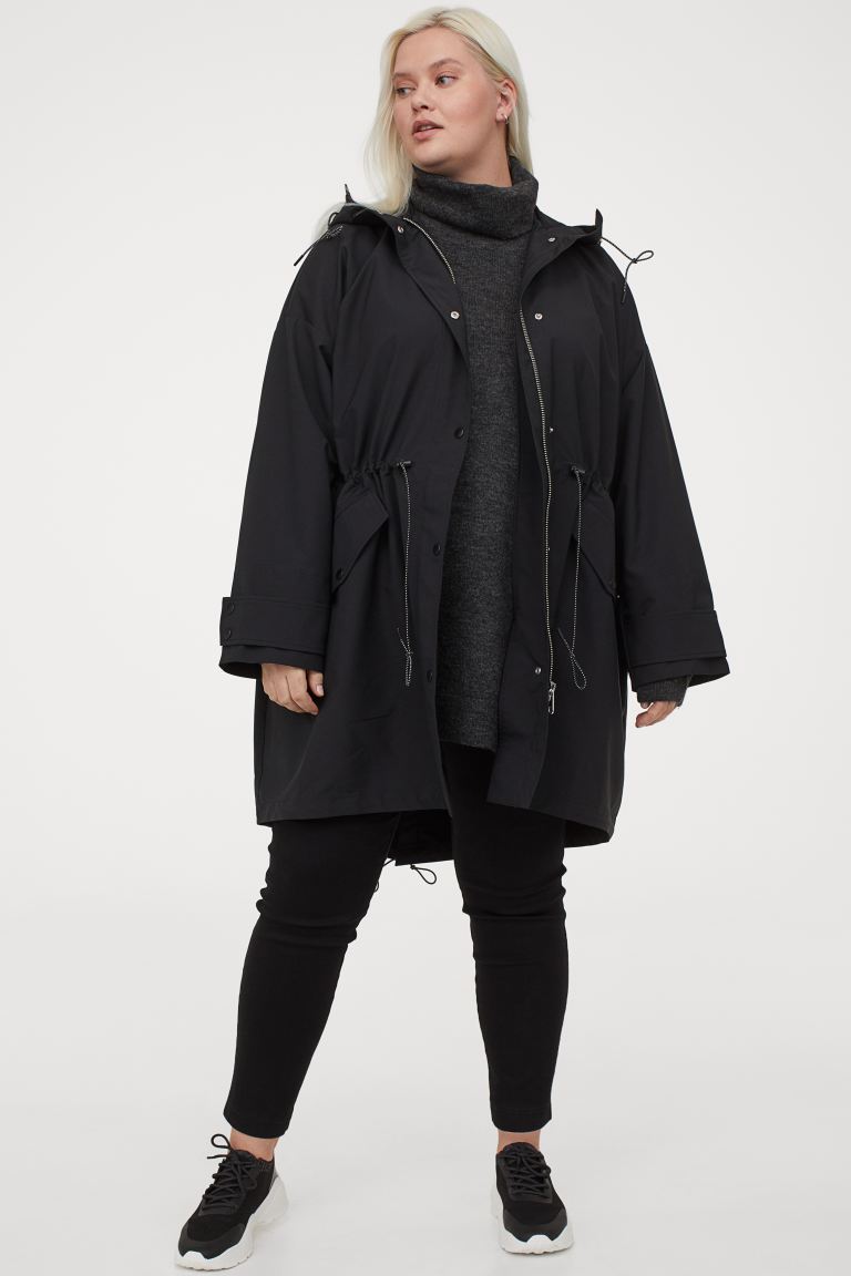 

H&M+ Парка H&M+ XL Черный