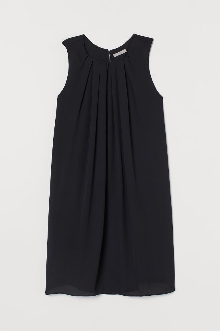 

Платье силуэта трапеция H&M XS Черный