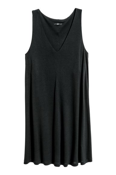 

Трикотажное платье H&M M Черный