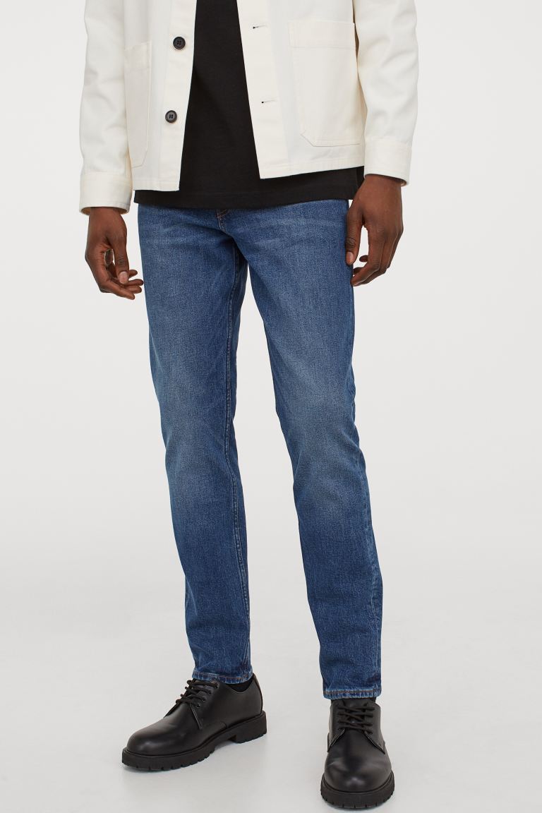 

Джинсы Slim H&M 32/38 Темно/синий деним