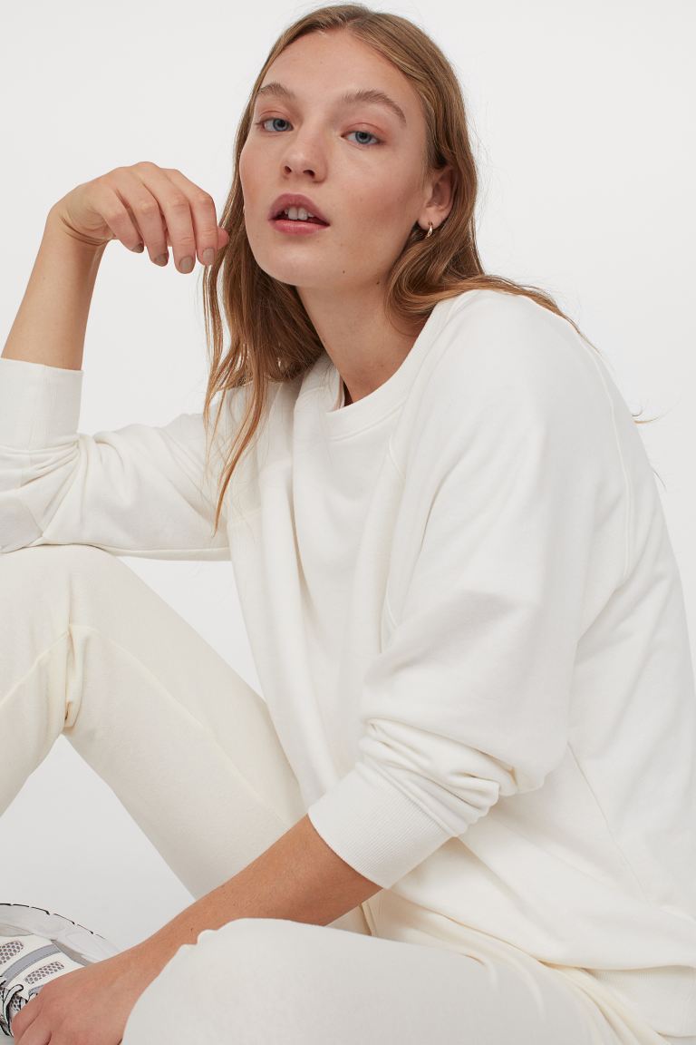 

Свитшот H&M M Кремовый