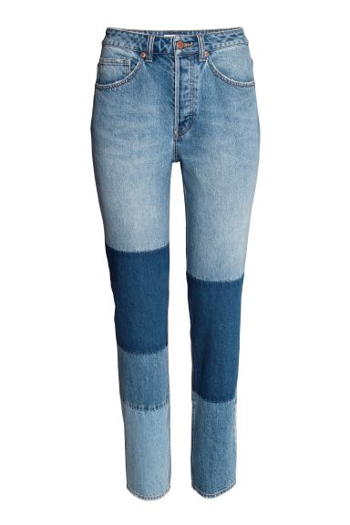 

Loose fit Regular Jeans H&M  Голубой деним, Loose fit Regular Jeans H&M 42 Голубой деним