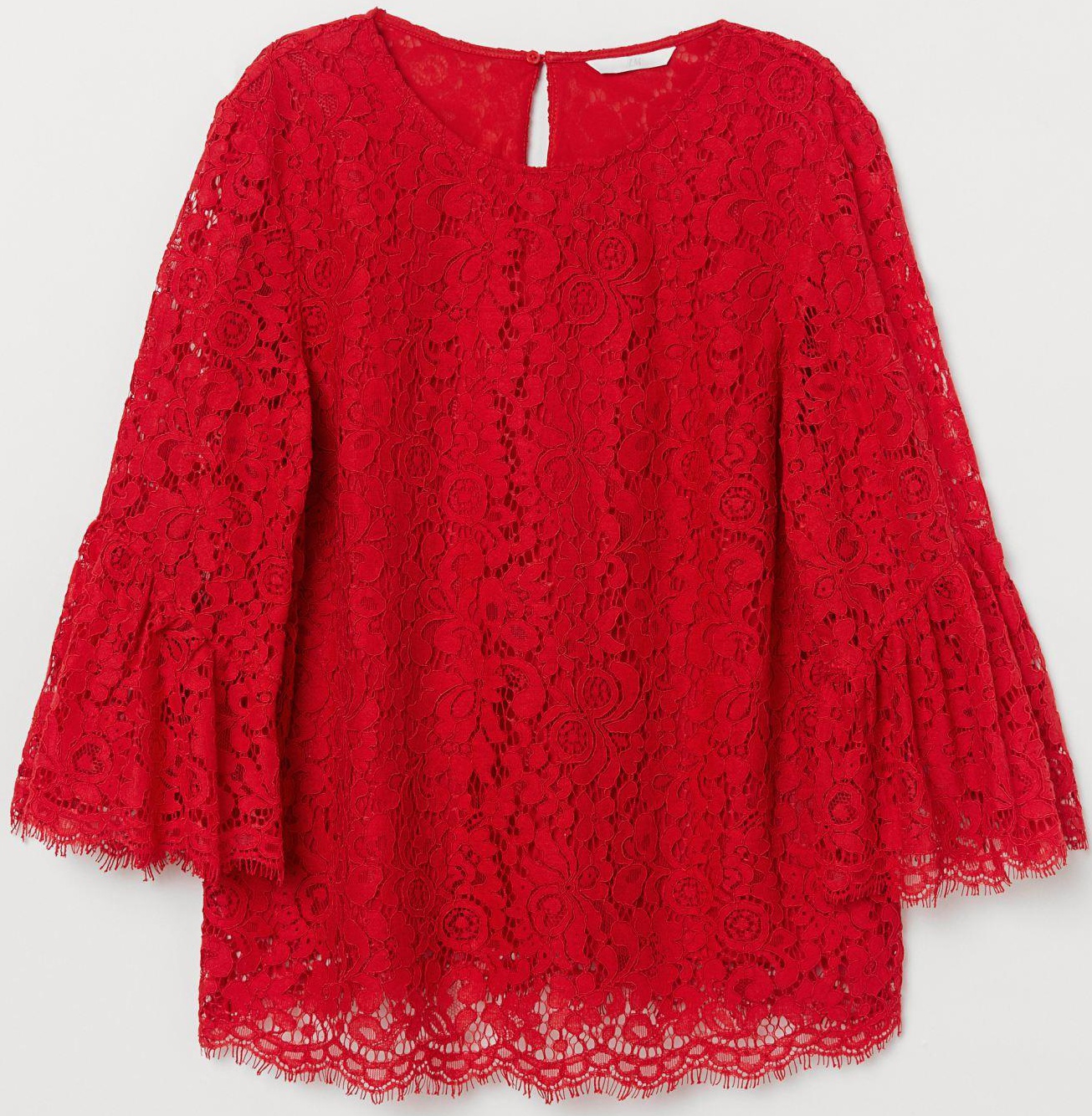 

Блузка H&M 7002688-ACVF 36 Красная