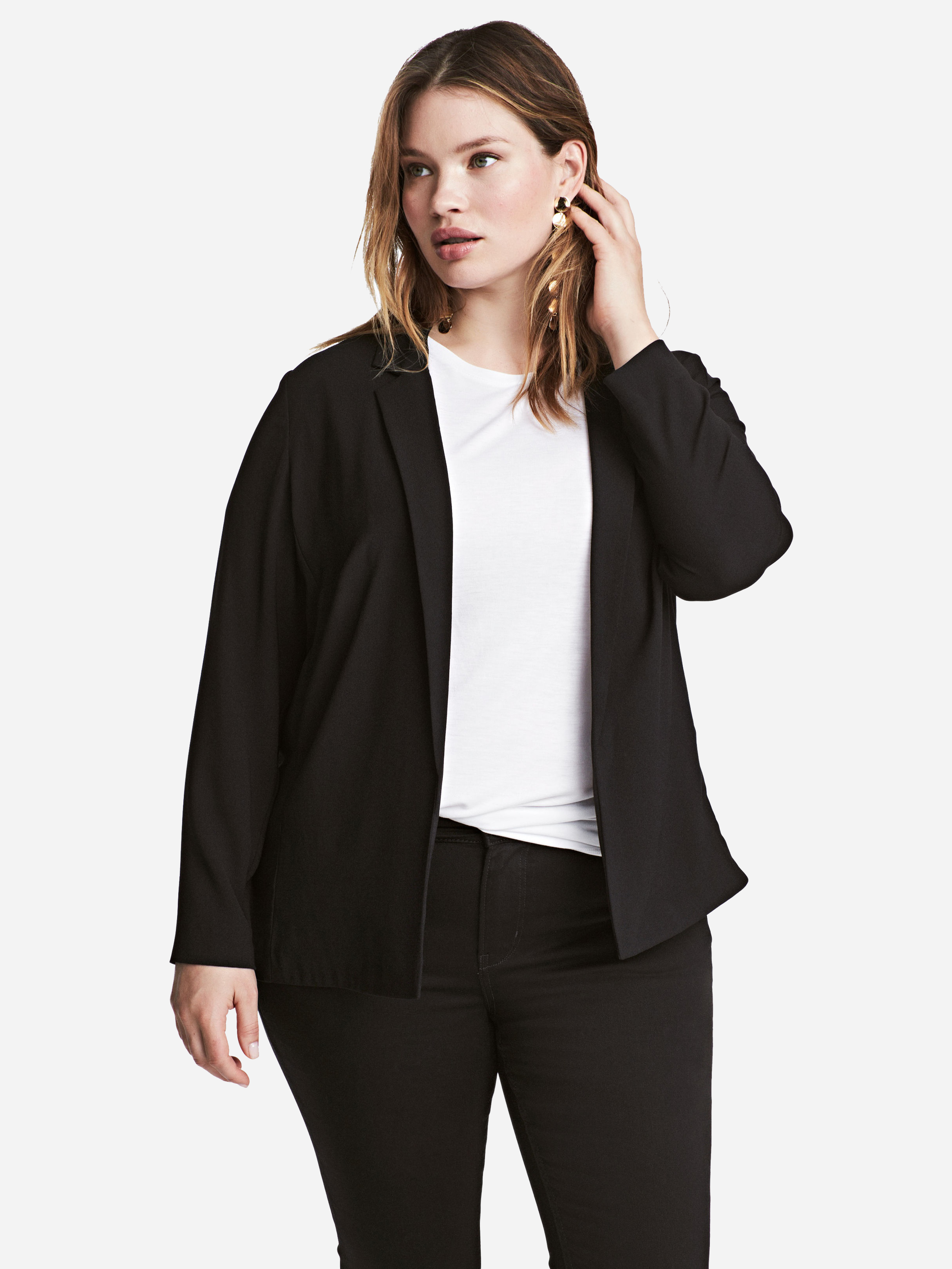 

Жакет H&M 4555265-AAAD 44 Черный