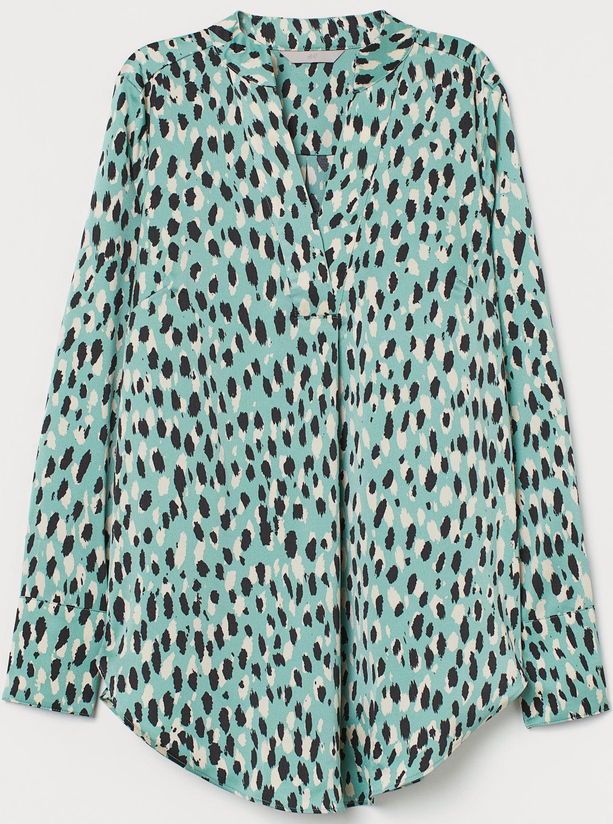 

Блузка H&M 7907911-AAWR 34 Бледно-зеленая