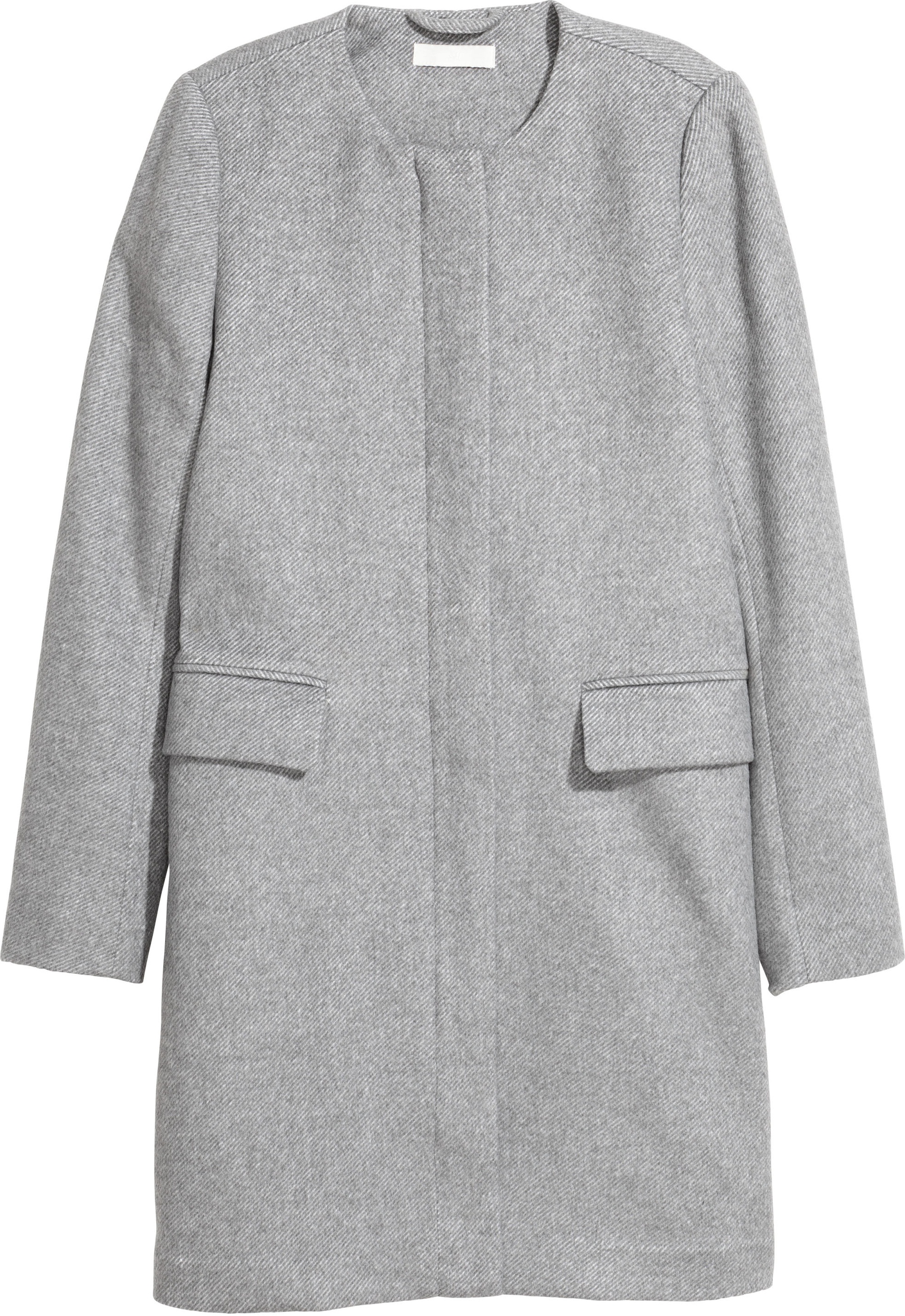 

Пальто H&M 5111906-ABKU 44 Серое