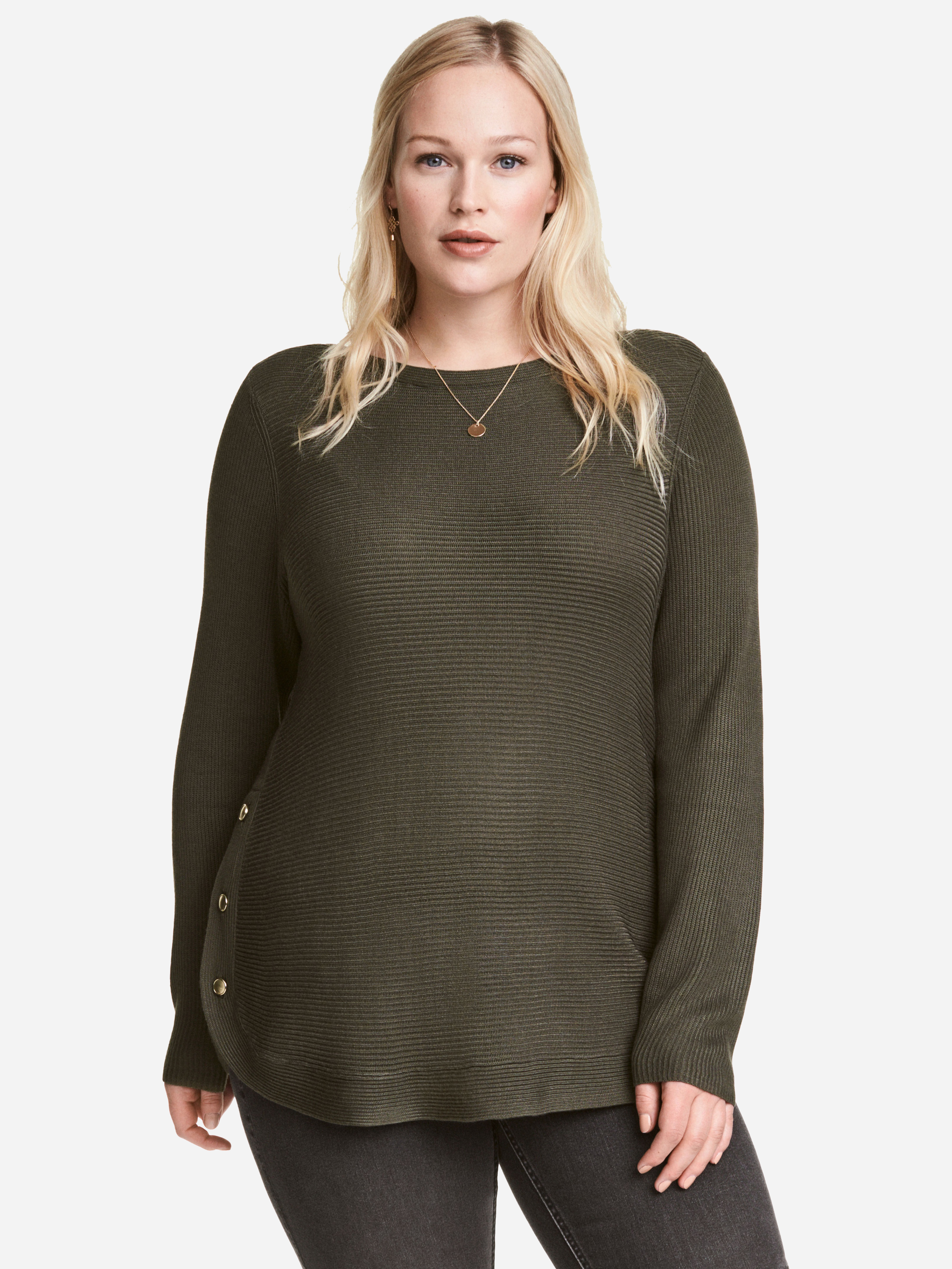 

Джемпер H&M 4062375-ABTE 2XL Болотный