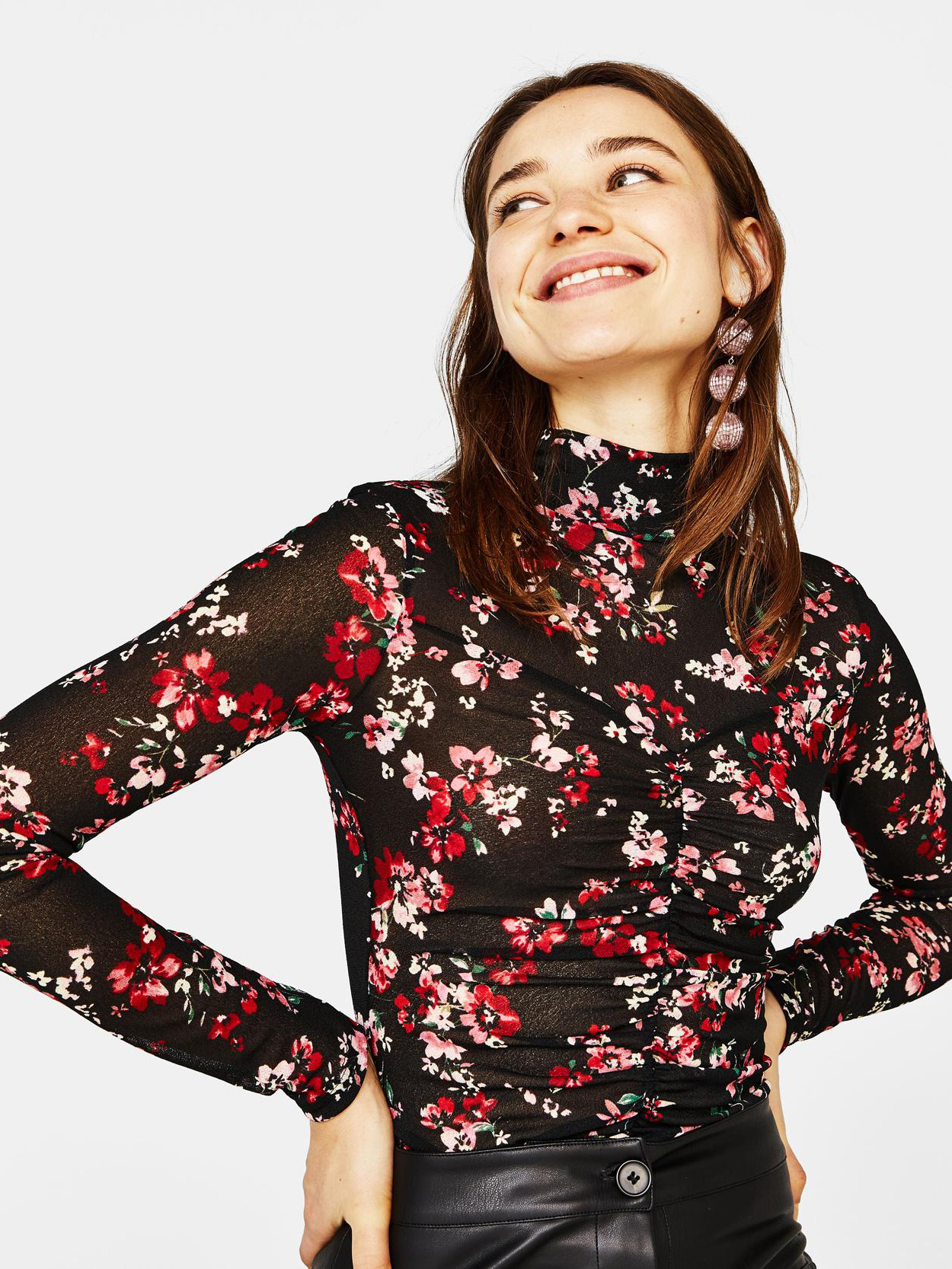 

Гольф Bershka 2115-187-800-ACOZ XS Черный