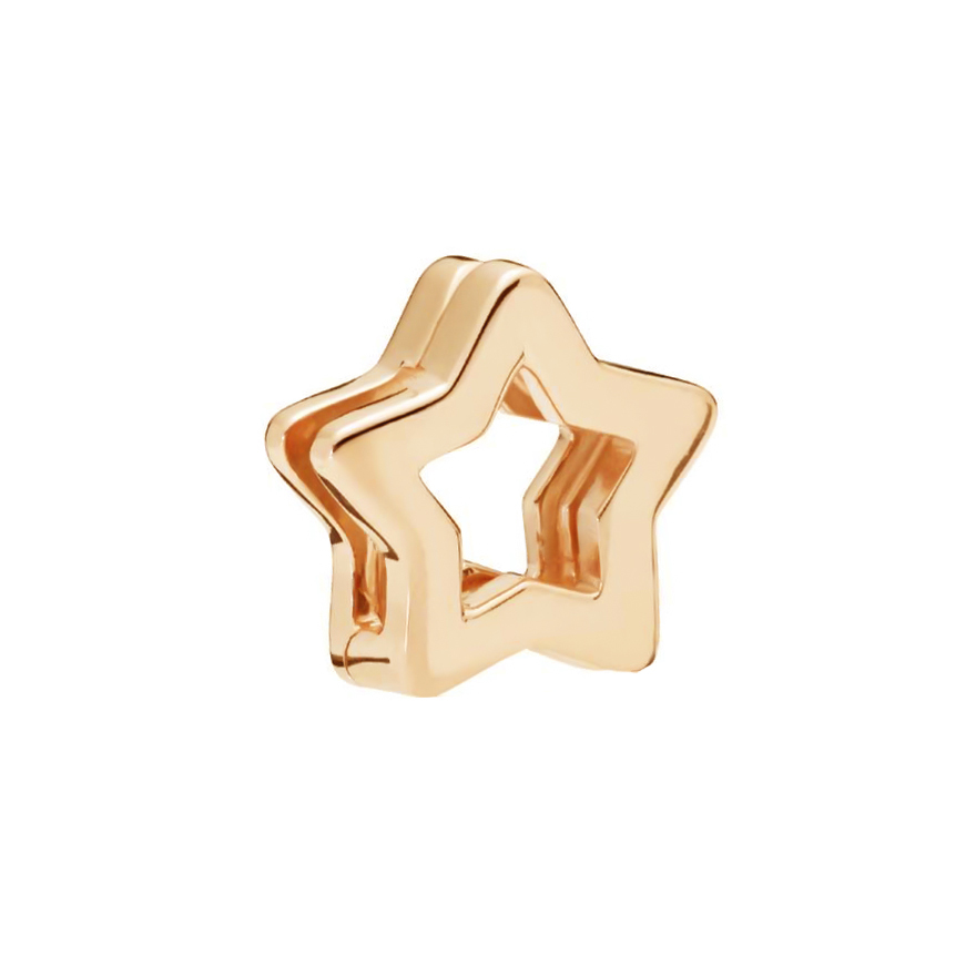 

Серебряный шарм с позолотой 000135350