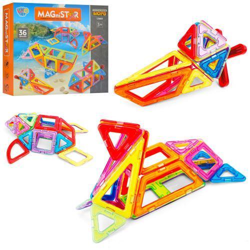 

Магнитный конструктор MagniStar (36 деталей) арт. 5003