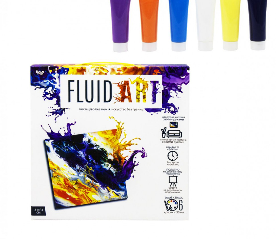 

Набор креативного творчества "Fluid ART" FA-01-01-2-3-4-5 ( FA-01-01)