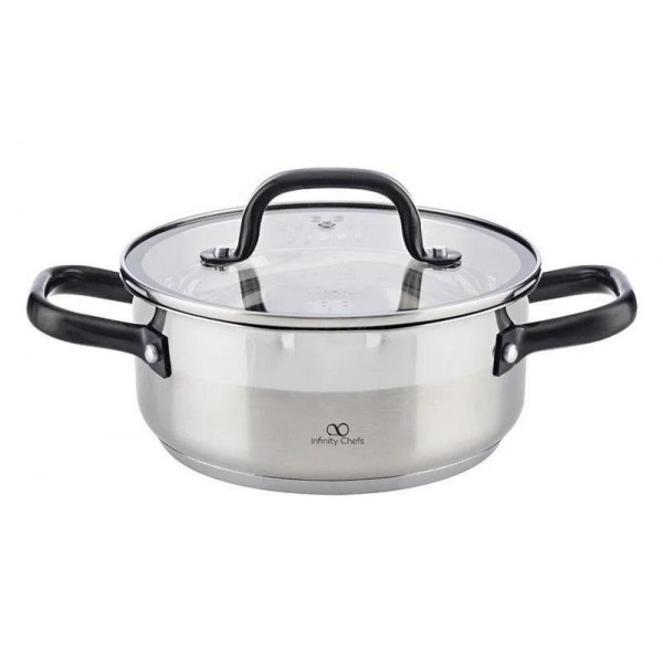 

Кастрюля Bergner Infinity Chefs Vita 2л из нержавеющей стали, индукционная