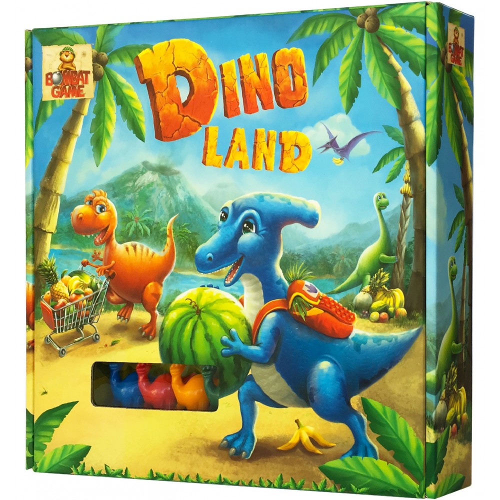 

Гра настiльна «Dino LAND» Бомбат Гейм (fit0006976)