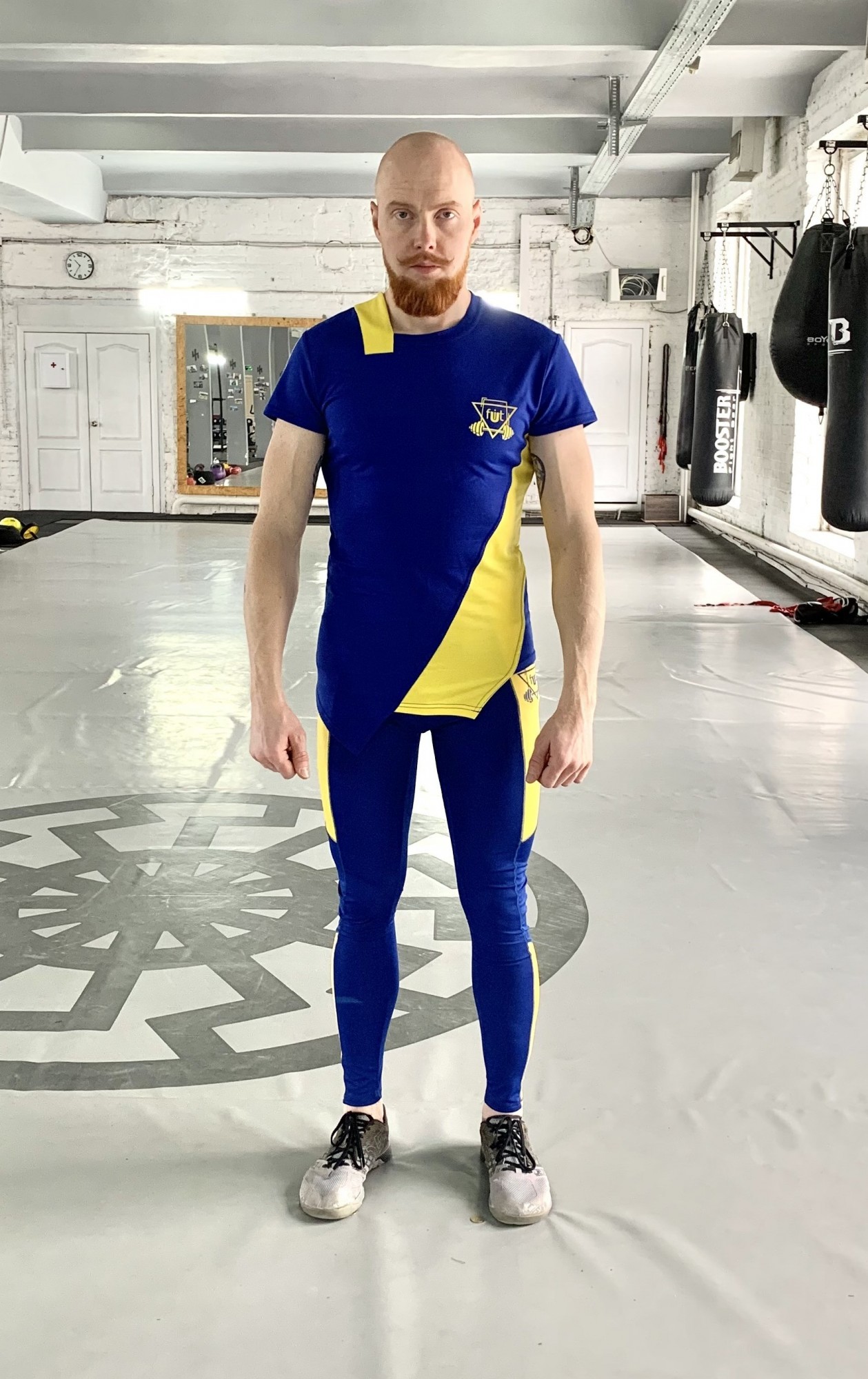 

Спортивная мужская футболка Grade y-blue FitU S Синий
