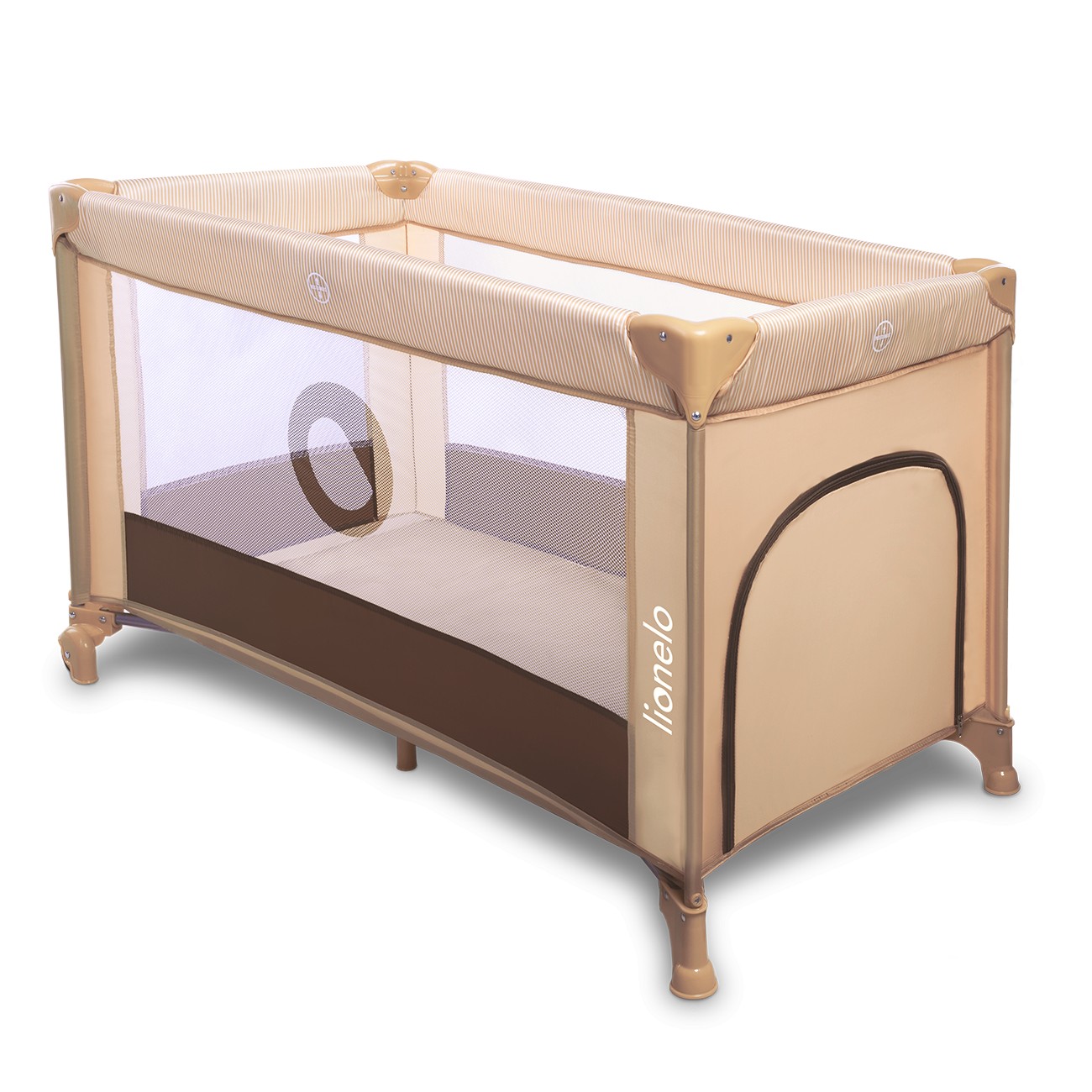 

Манеж STEFI BEIGE CHOCOLATE Lionelo 125х65х73 см (det0004445)