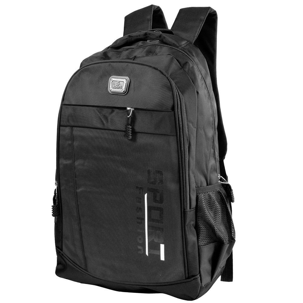 

Спортивный мужской рюкзак Valiria Fashion 31х47х14 см Черный