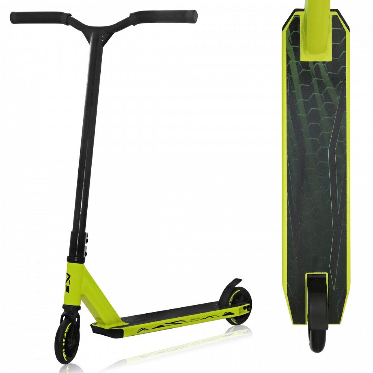 

Самокат трюковый SportVida (fit0006988) Желто-черный