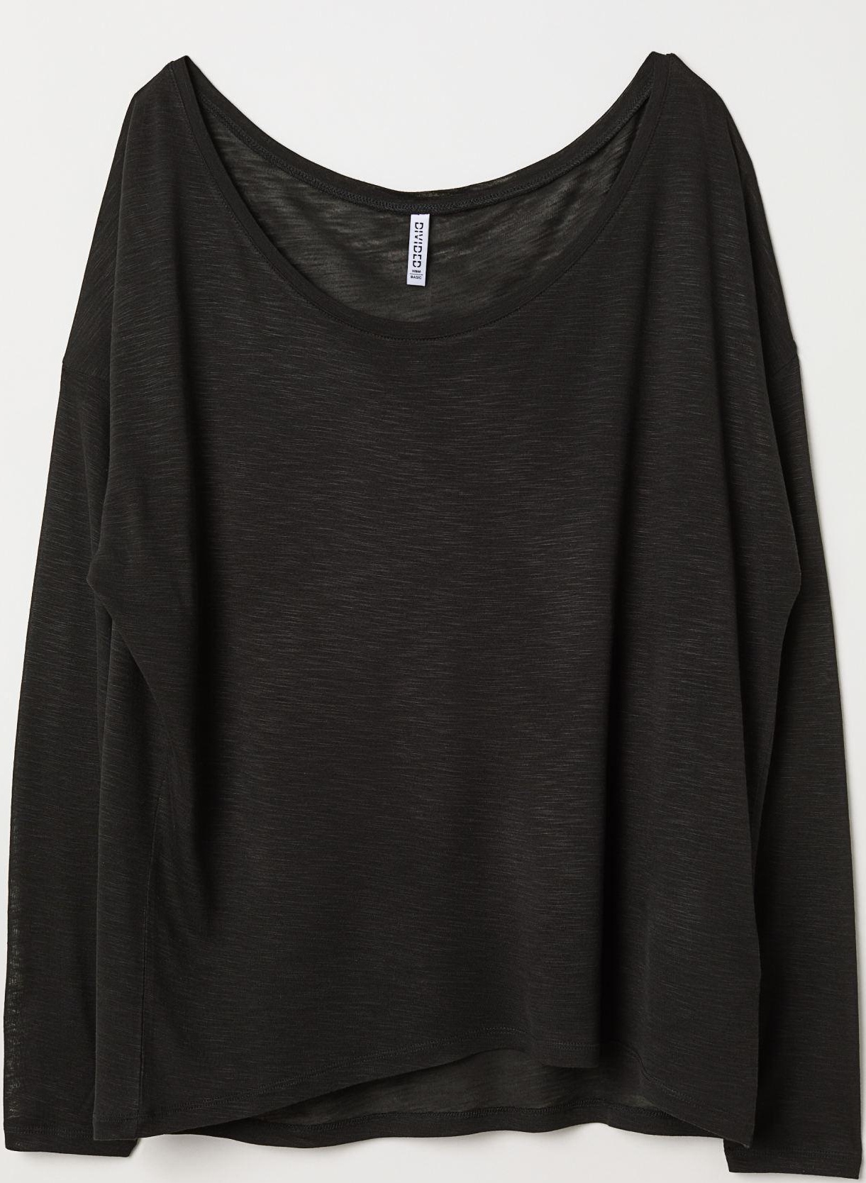 

Лонгслив H&M 3488709-AAAD S Черный