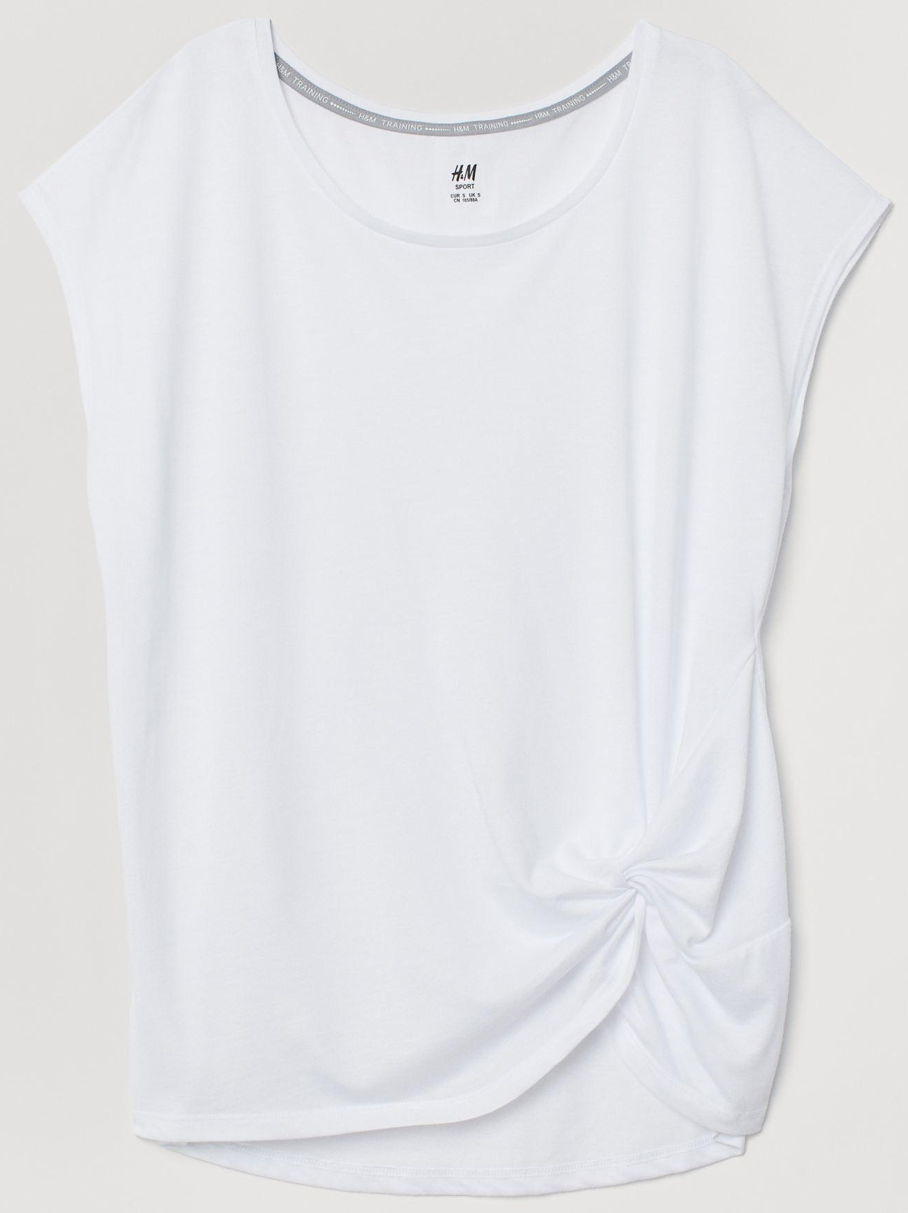 

Футболка H&M 7571949-ACTS XL Белая