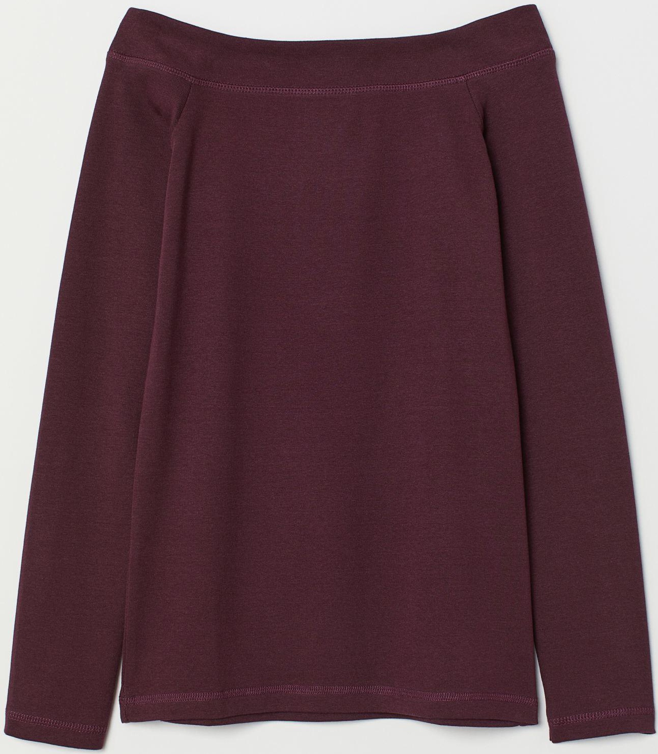 

Лонгслив H&M 7255528-ACUK S Бордовый